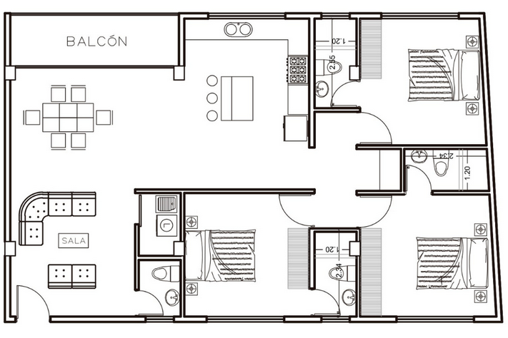 Departamento 3D Ecuador