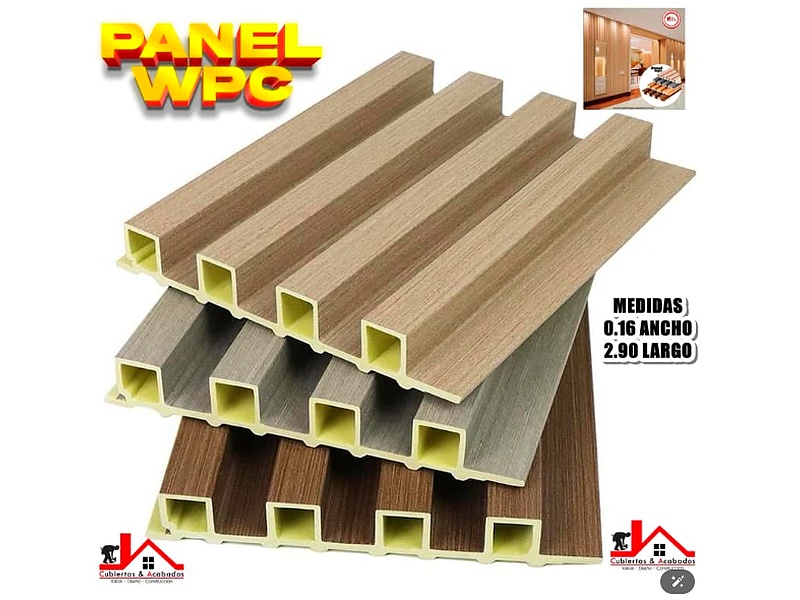 Paneles WPC de Alta Calidad Ecuador