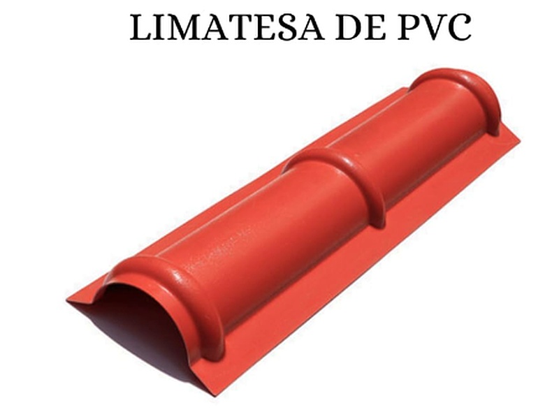  Canalón Sovillsa Premium de PVC Rojo Ecuador