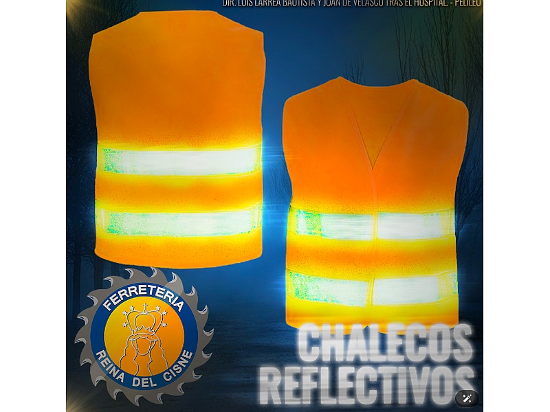 Chaleco Reflectivo de Alta Visibilidad Ec
