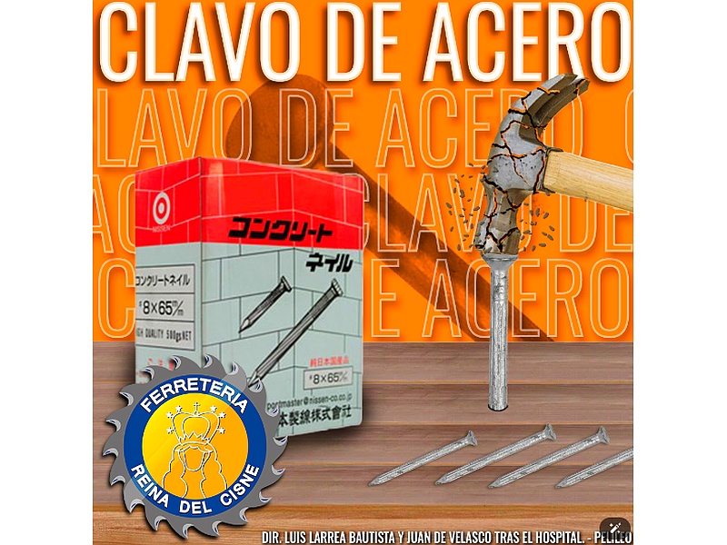 Clavo de Acero ‘Reina del Cisne’