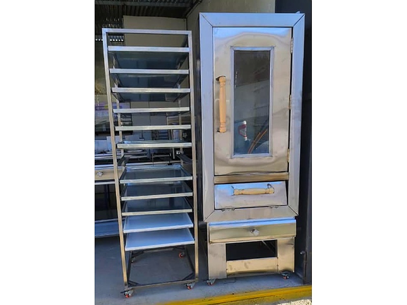 Estantería y Gabinete de Acero Inoxidable Ec