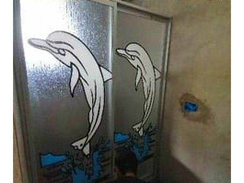 Puerta Dúo Marino Elegante Aluminio Ec