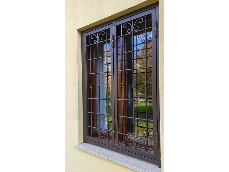 Reja de Ventana de Hierro Forjado Ecuador