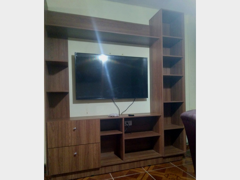 mueble sala tv cafe ecuador