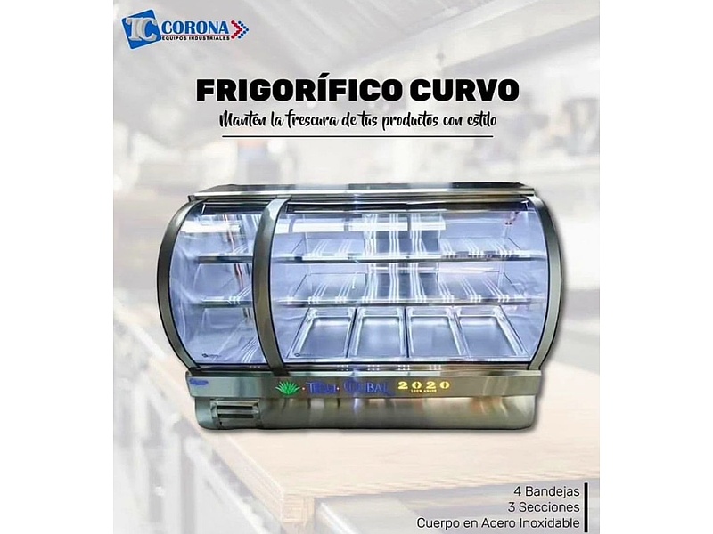 Frigorifico Curvo 4 B Ecuador TC Corona