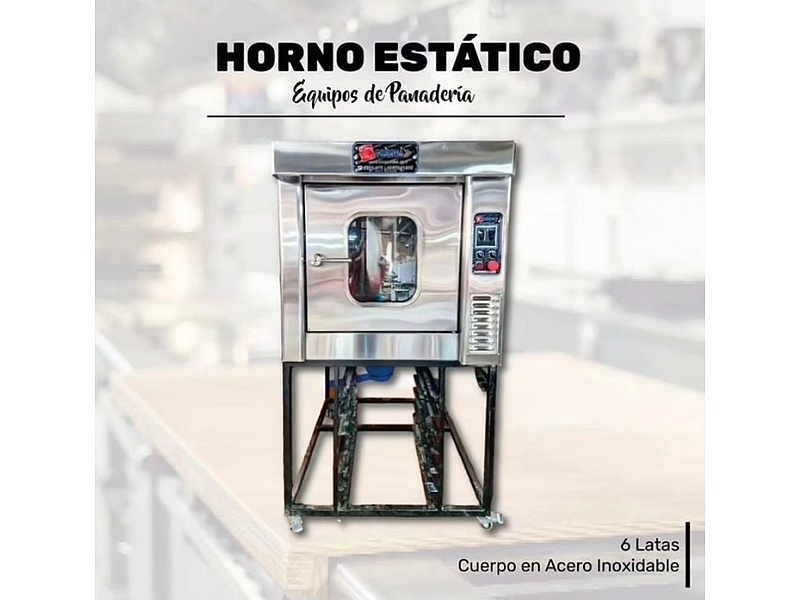HORNO ESTÁTICO 6 LATAS ECUADOR TC C.