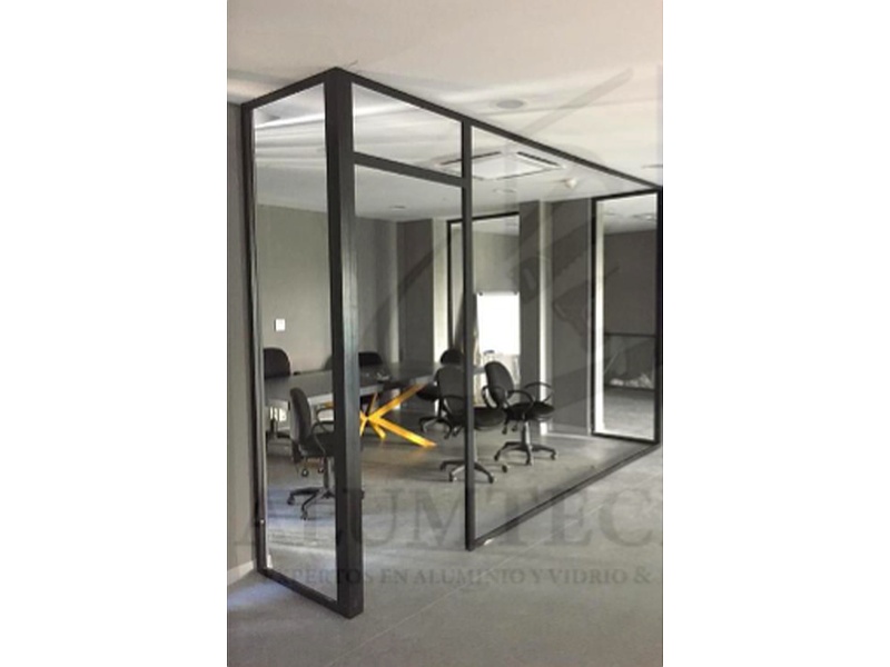 Mampara de Vidrio Elegante Alumtecnyglass
