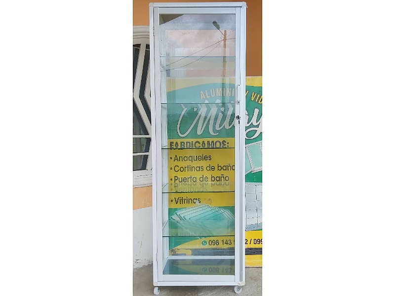 Vitrina de Aluminio con Diseño Moderno Ec