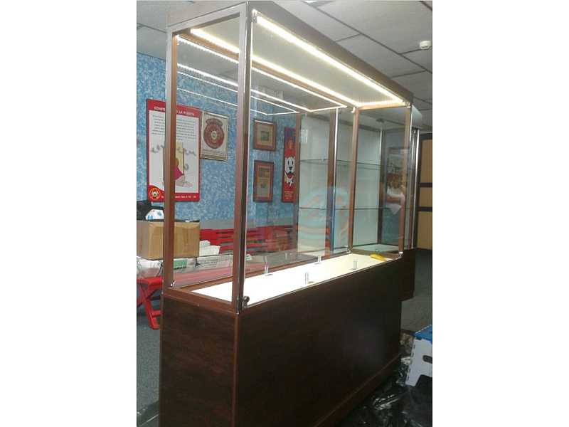 Vitrina Expositora Iluminada Vidrier Ecuador