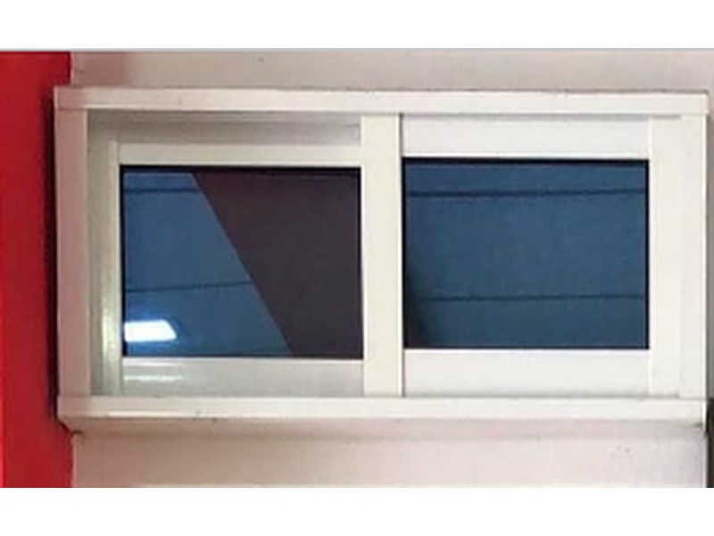Ventana Corrediza de PVC de Doble Vidrio