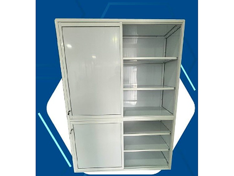 Archivador de Aluminio y Alucobond Blanco