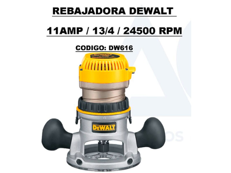 Rebajadora Dewalt DW616 Ecuador