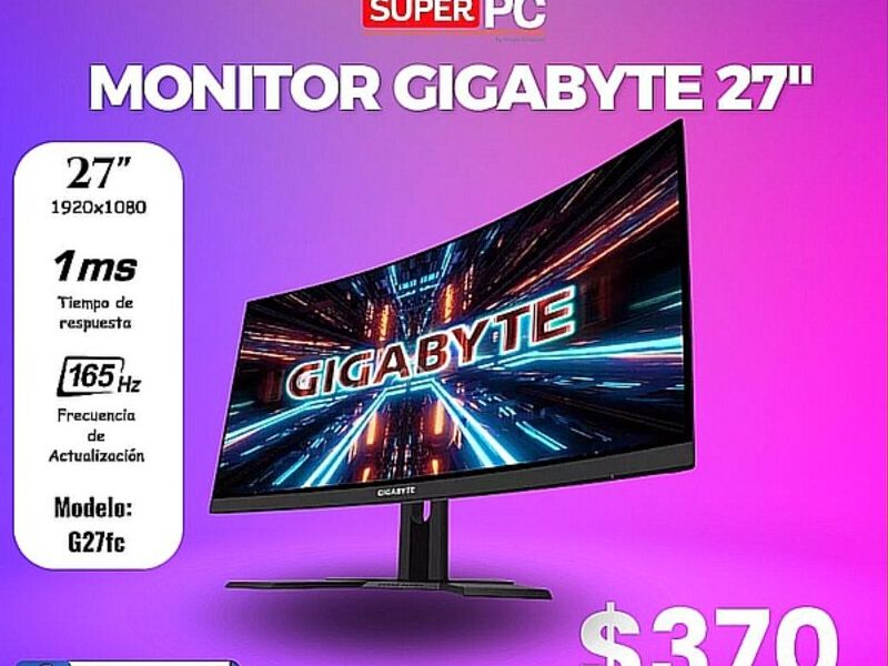 Monitor gigabyte 27 pulgadas Guayaquil