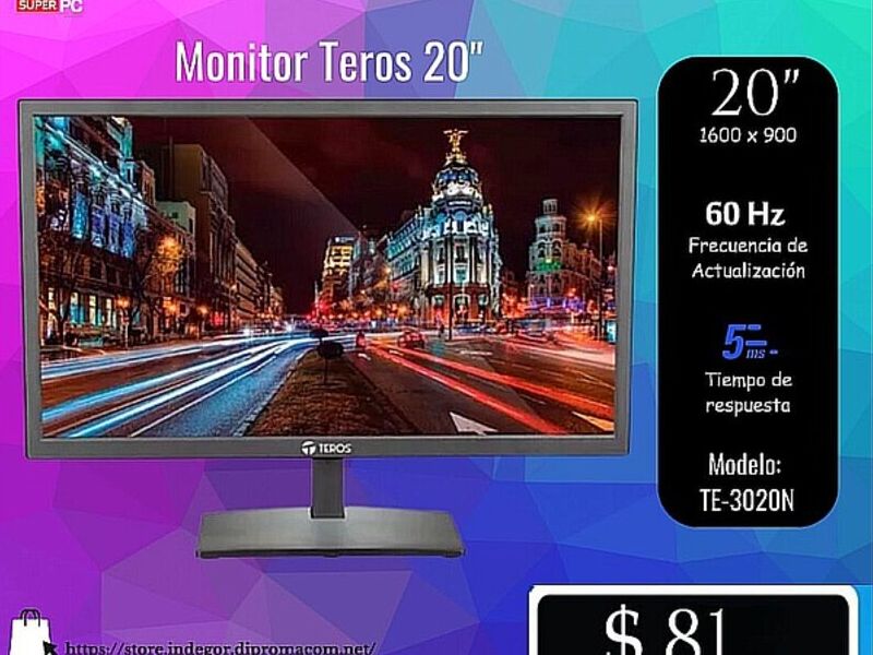 Monitor teros 20 pulgadas Guayaquil