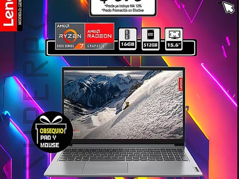 Laptop lenovo amd ryzen 7 V15 Guayaquil
