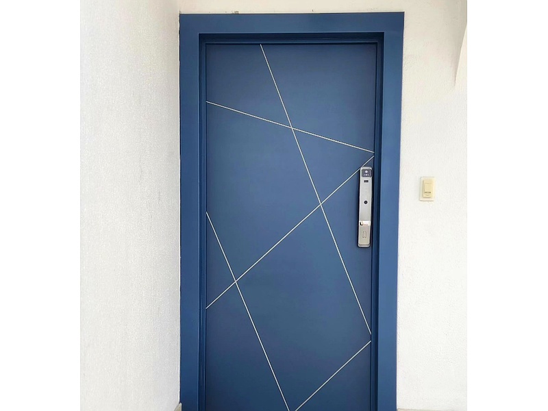 Puerta azul Paraguay