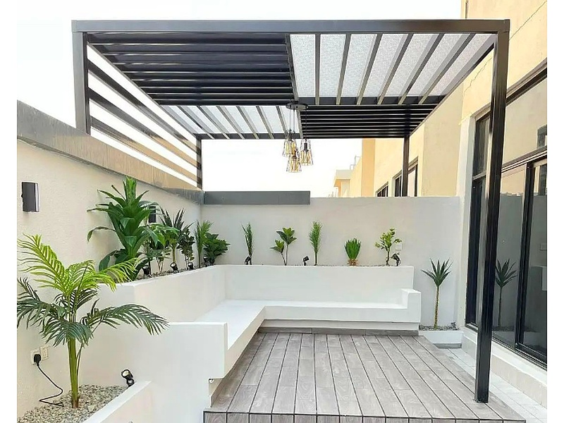 Pergola hierro Paraguay
