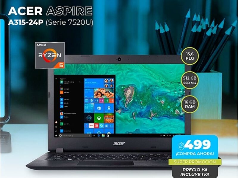 Acer aspire A315 24P Quito