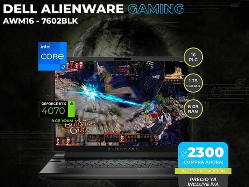 Dell alienware AWM16 7602BLK Quito