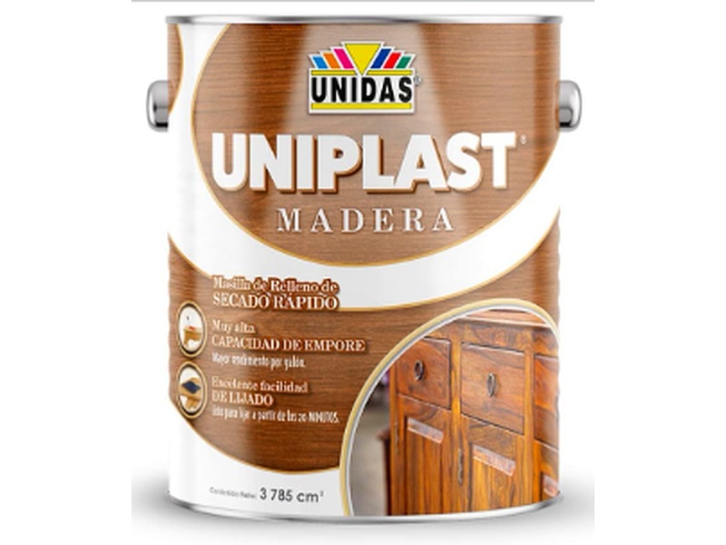 Masilla de relleno de madera Ecuador  UNIDAS