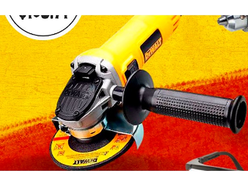 Amoladora con mango ergonómico Ecuador DEWALT