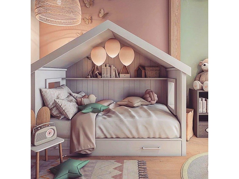 cama con techo Quito