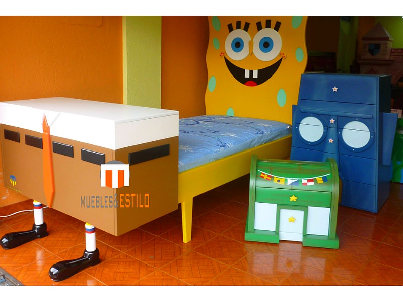 cama niño bob esponja Quito