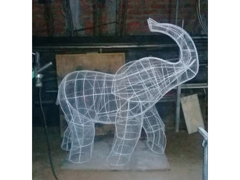 Decoración elefante de Metal