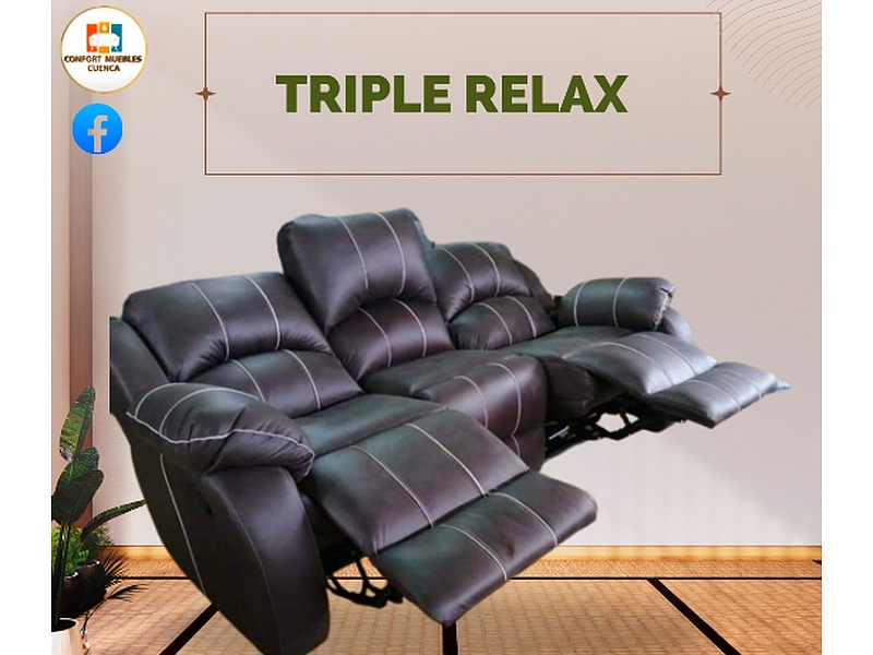 SILLONES TRIPLE RELAX CUENCA