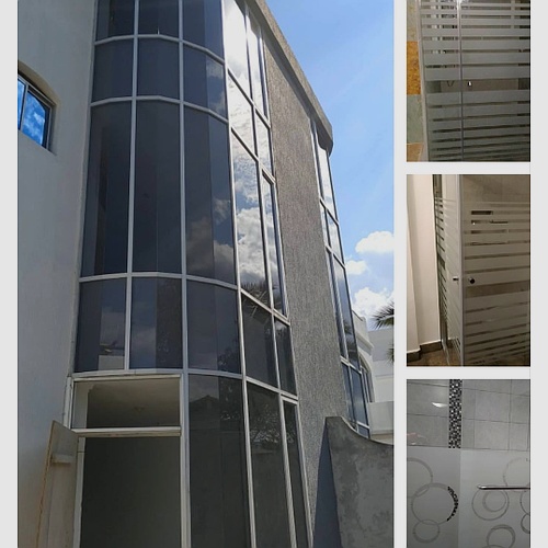 Los Dos Hermanos Aluminio, Vidrio