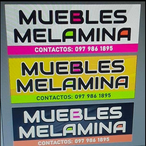 Muebles Melamina 