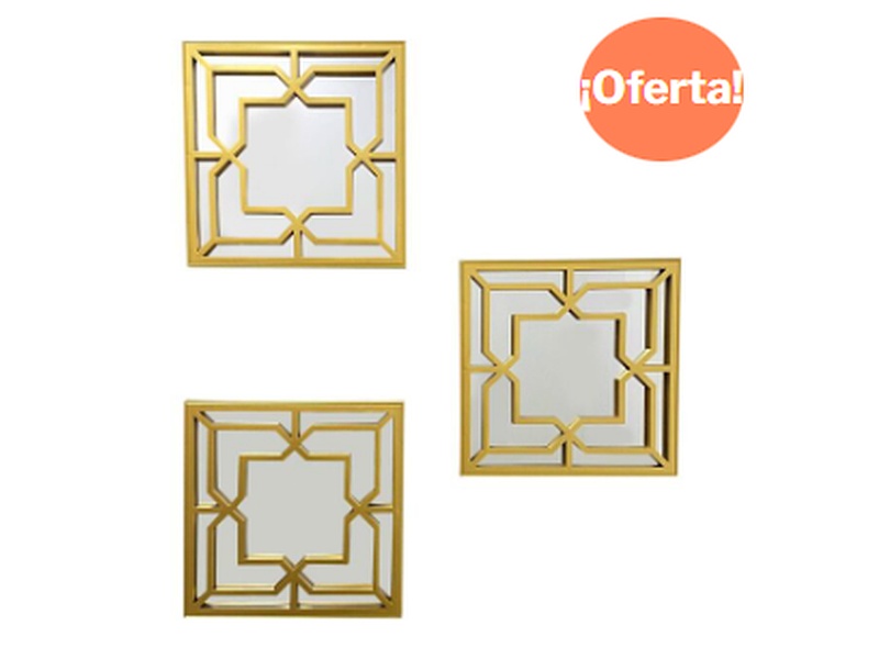 JUEGO ESPEJO 3PZ M/METAL ECUADOR