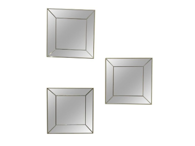 JUEGO ESPEJO 3PZ CUADRADO ECUADOR