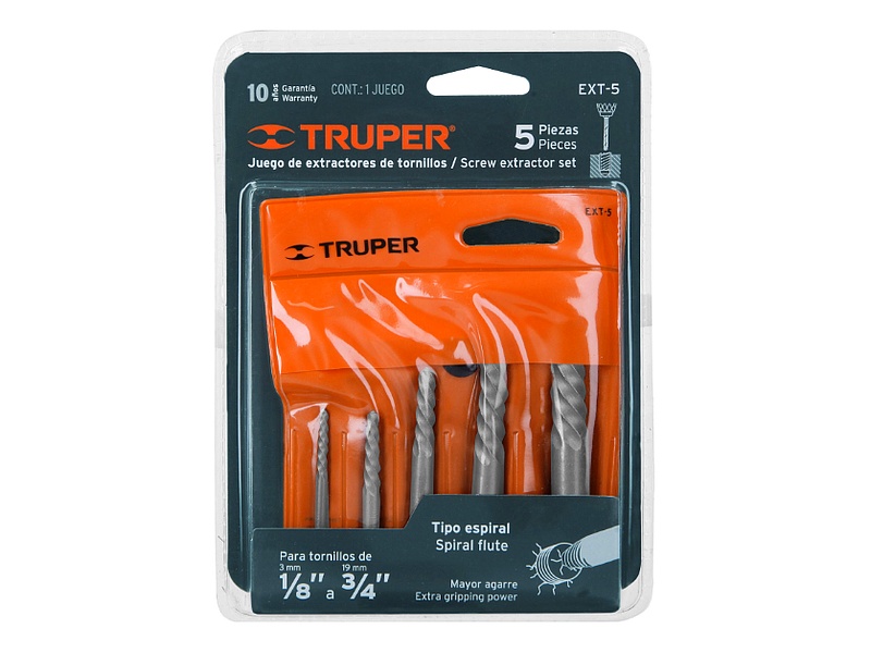 Juego 5 Extractores Tornillos Guayaquil