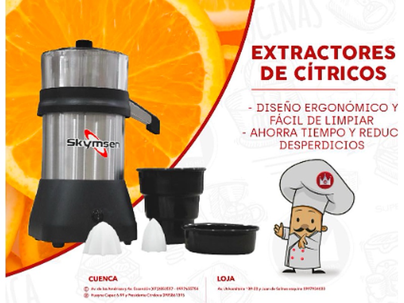 Estractor de cítricos Cuenca 