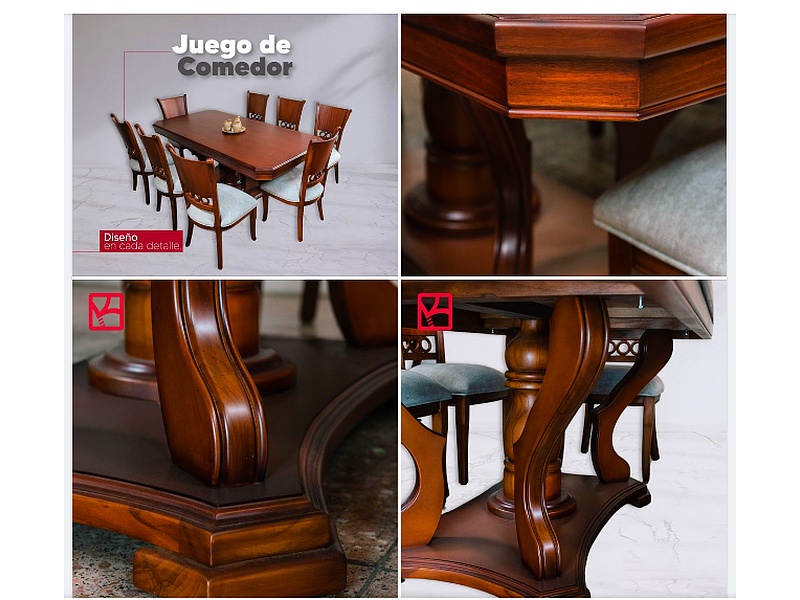 Juego de comedor Cuenca 