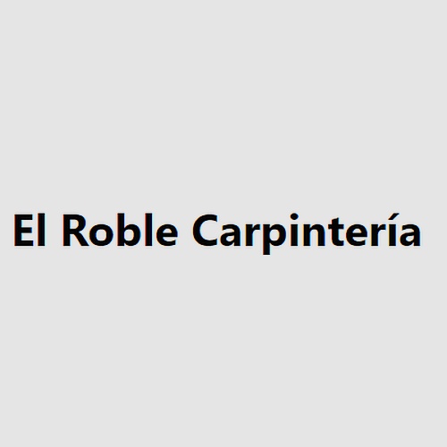 El Roble Carpintería 