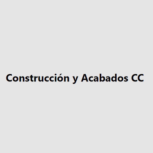 Construcción y Acabados CC 