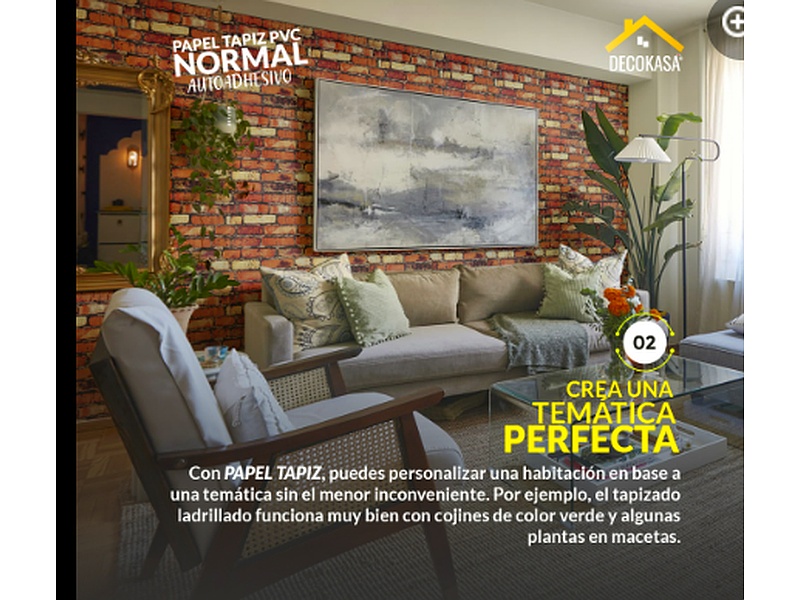 Papel tapiz pvc Ibarra 