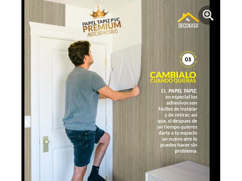 Papel tapiz pvc premium Ibarra 