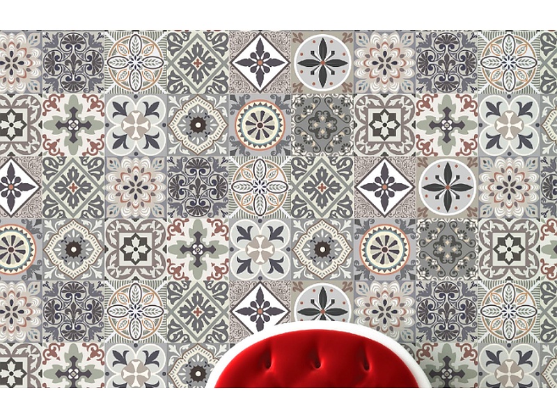 Vinilo estilo azulejo Ecuador