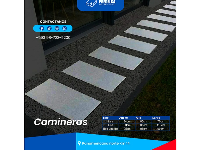 CAMINERAS DE HORMIGON CUENCA