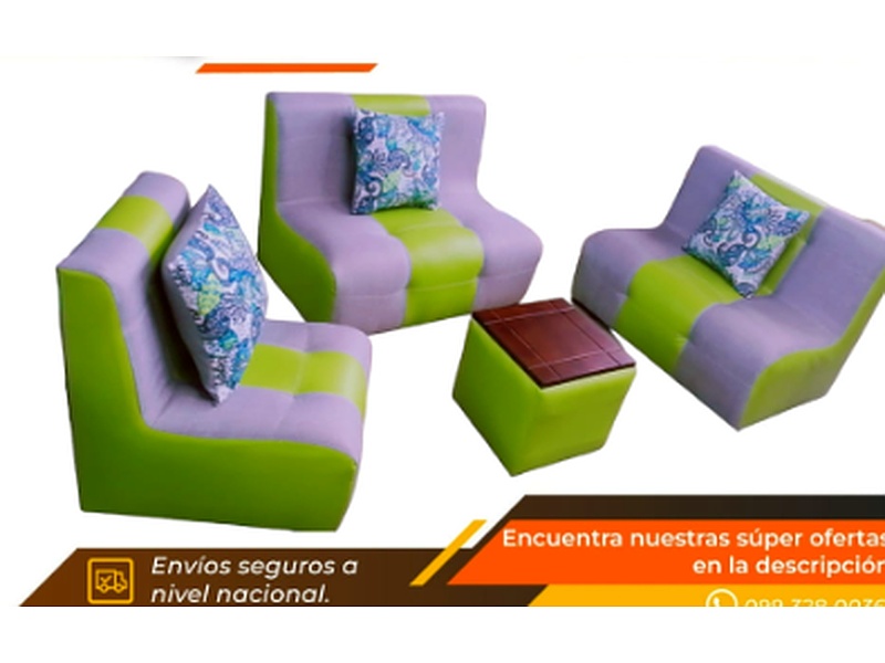 Juego de sala meta Ecuador 