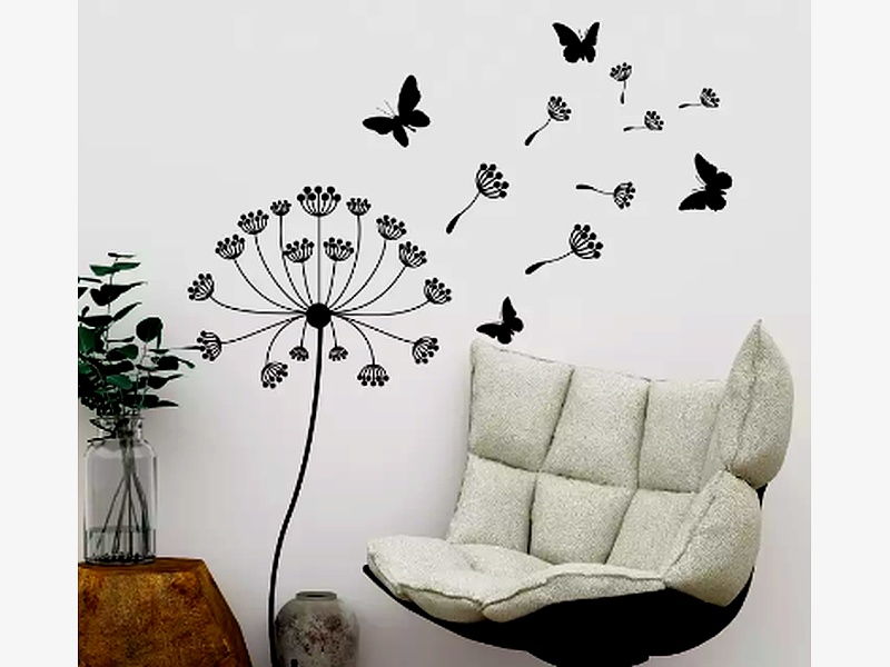Vinilo decorativo vinilo flor grande Ecuador