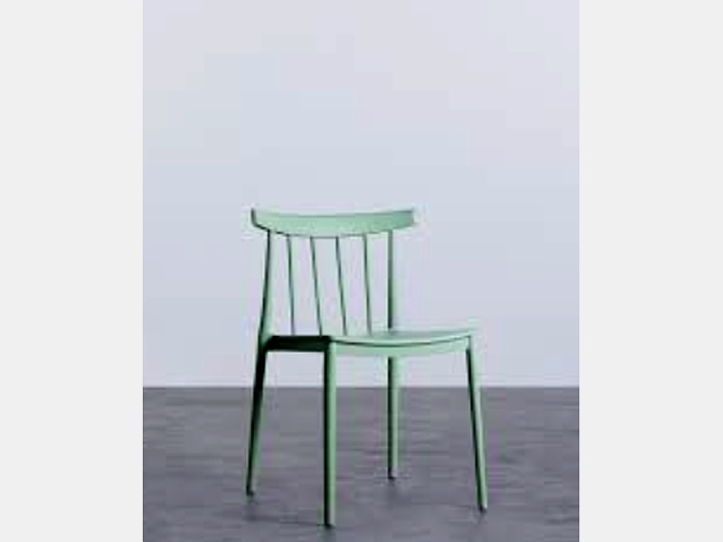 Silla madera verde Ecuador