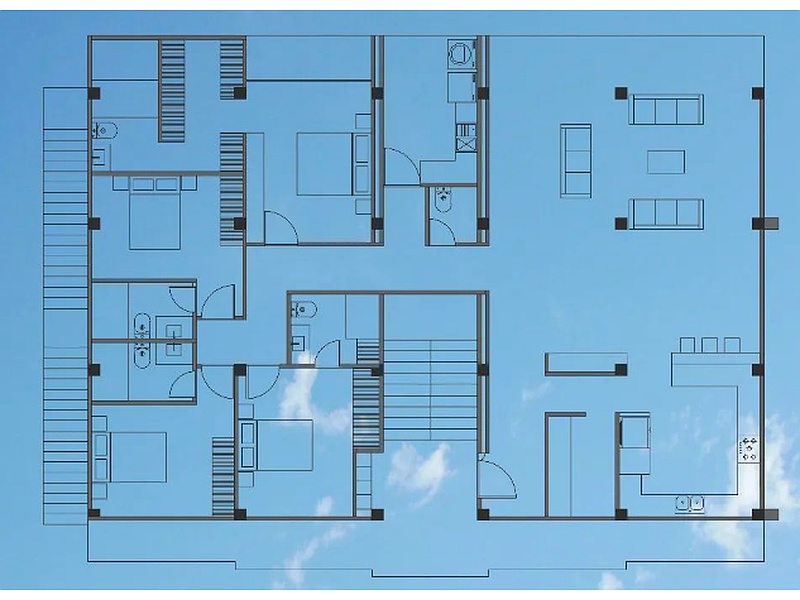 Diseño plano casa Ecuador 