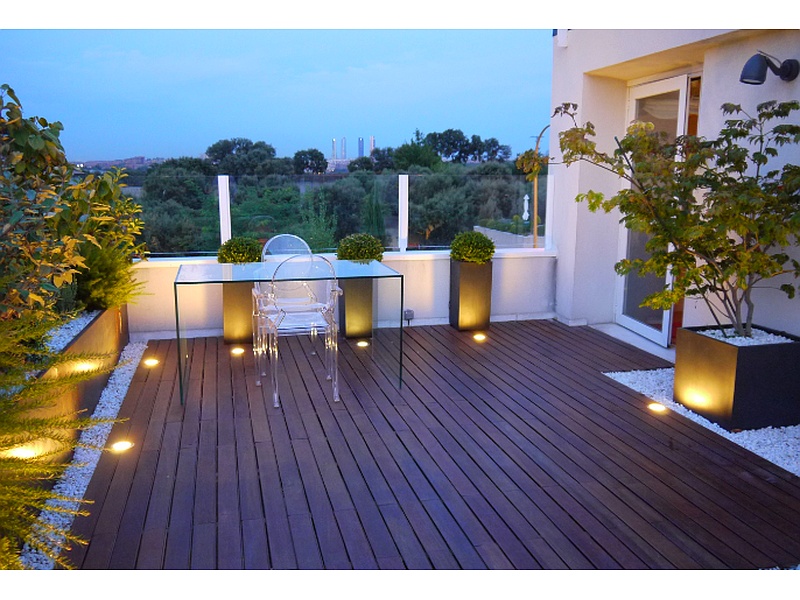 Diseño terrazas residenciales Ecuador