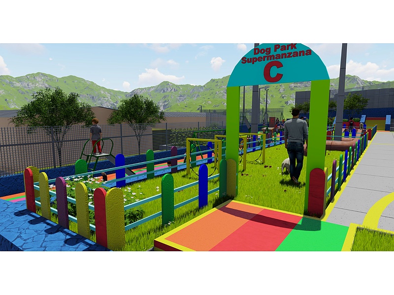 Construcción parque Ecuador