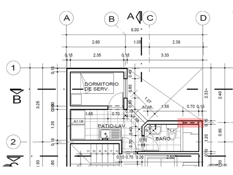 Diseño plano arquitectónico Ecuador